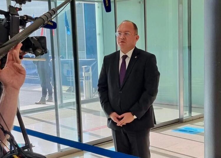 Bogdan Aurescu, în cadrul reuniunii miniștrilor afacerilor externe ai statelor membre UE: „Este foarte important ca Uniunea Europeană să susțină Republica Moldova, care este unul dintre statele cele mai afectate de conflictul din Ucraina”