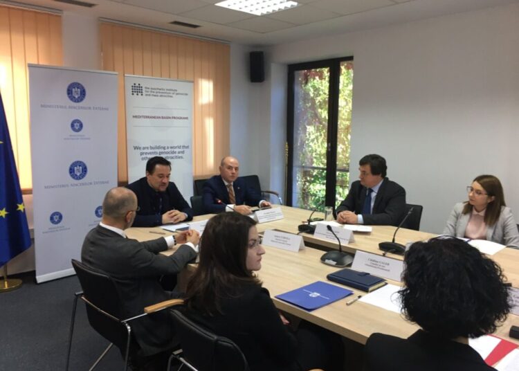 Secretarul de stat Traian Hristea a participat la deschiderea primului birou al Institutului Auschwitz în România