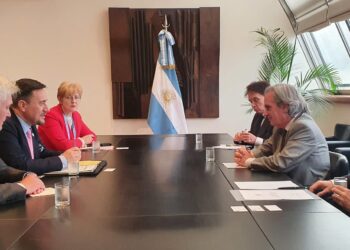 Secretarul de stat Traian Hristea, întrevedere cu secretarul de stat argentinian Pablo Tettamanti