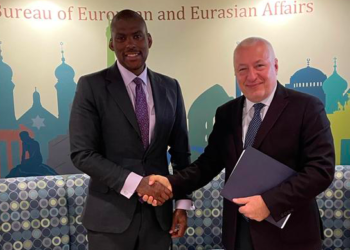 Secretarul de stat Iulian Fota a avut o întâlnire cu adjunctul principal al asistentului secretarului de stat al SUA pentru afaceri europene și eurasiatice