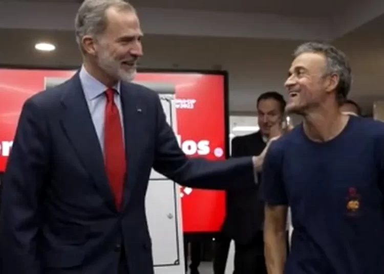 Regele Felipe al VI-lea al Spaniei i-a felicitat personal pe jucătorii selecționatei țării sale după meciul cu Costa Rica: „Nu am văzut nicio greşeală”