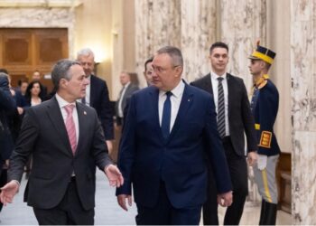 Întrevedere între premierul României și președintele Confederației Elvețiene