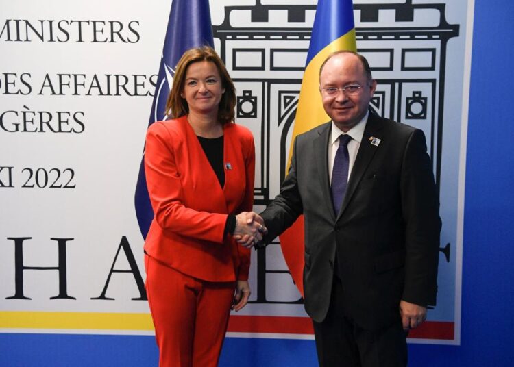 Ministrul Bogdan Aurescu a avut o întrevedere cu viceprim-ministrul Sloveniei, Tanja Fajon