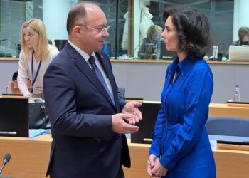 Întrevedere între ministrul Bogdan Aurescu și omologul său belgian, Hadja Lahbib