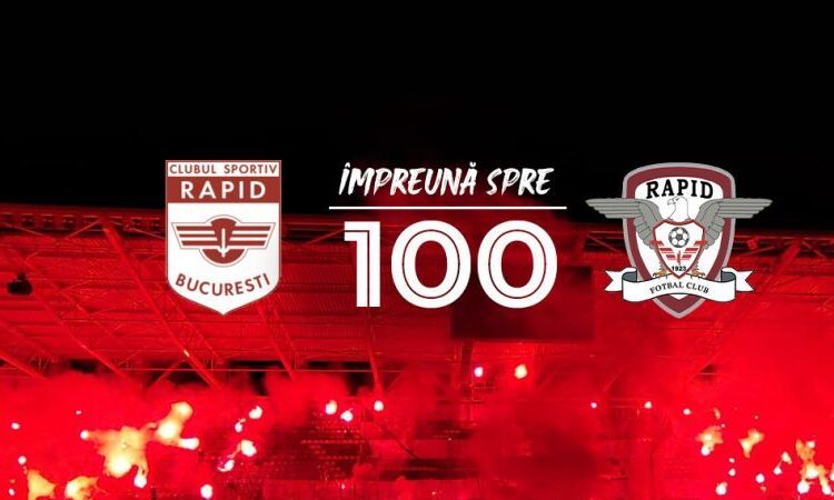 FC Rapid București va sărbători centenarul pe stadionul Giulești