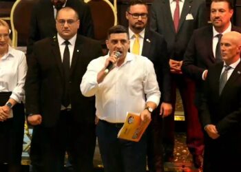 Simion, la prezentarea candidaţilor AUR la europarlamentare: Mesajul nostru către Europa e că nu suntem ruda săracă. Umilinţa Schengen pe care ne-aţi dat-o voi o să fie plătită scump!