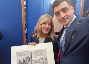 George Simion, la Roma! Discuții cu premierul Italiei, Giorgia Meloni și audiență privată cu Papa Francisc!