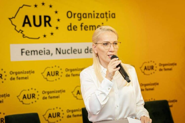 Ioana Ramona Bruynseels (AUR): România dispare pas cu pas, natalitatea se prăbușește