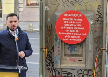 Mihai Enache, candidatul AUR la Primăria Capitalei: risipă de bani publici – infochioșcurile turistice ne-au costat 6,3 milioane de lei