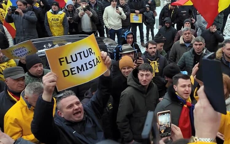 În ținutul libertății al lui Flutur … e ilegal să protestezi!