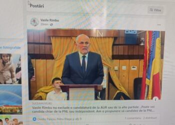 Vasile Rîmbu s-a umplut de penibil, după ce a dat dovadă că este o curvă politică! A șters postarea de traseist, după nici jumătate de oră!