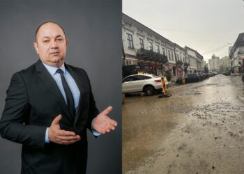Dan Marcu dezvăluie discrepanța dintre proiectele online și realitatea zonei centrale din Rădăuți!