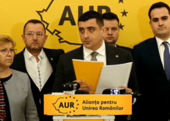 George Simion, președintele AUR: Sistemul se agită, se zbate, dar tot nu poate opri AUR!
