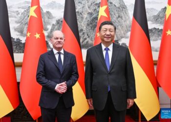 Cancelarul Germaniei, Olaf Scholz, s-a întâlnit cu preşedintele Chinei, Xi Jinping