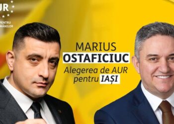 Marius Ostaficiuc, AUR Iași: Cei de la Partidul Comasat Român, PSD și PNL tremură grav la gândul că vor pierde alegerile