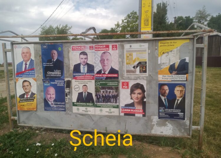 AUR Șcheia: Sistemului îi este frică de AUR! Să rupă ei câte afișe vor. Dreptatea este de partea noastră, iar românii știu acest lucru!