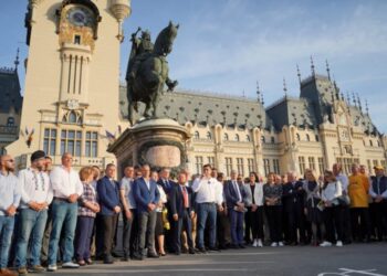 George Simion, la Iași: “Suntem forța care vine peste Chirica, Ciolacu și Ciucă”