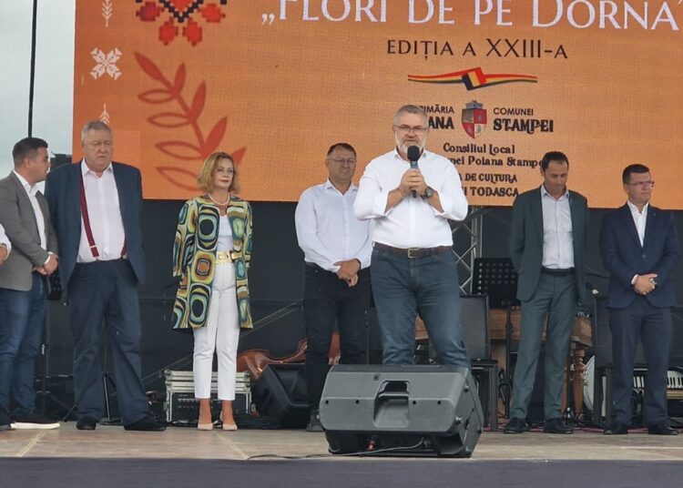 Gheorghiță Mîndruță: „Sunt încântat să sărbătoresc alături de comunitatea din Poiana Stampei”