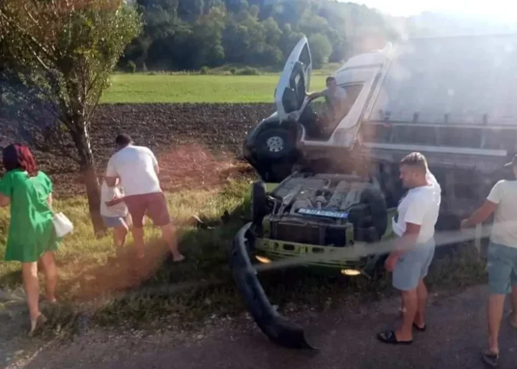 Accident grav pe E85, în afara localității Răcăciuni din Iași, soldat cu patru victime