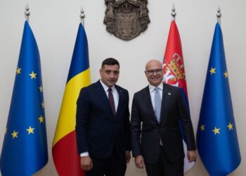 George Simion, ședință cu premierul Serbiei la Belgrad privind drepturile românilor din Timoc și Voievodina