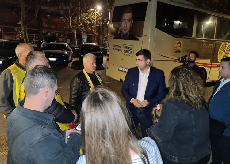 George Simion, alături de românii din Valencia: „Nu am putut sta departe de ei, pentru că acești români au fost abandonați de statul nostru”