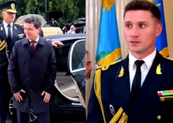 SPP-ul îl retrage pe Ionuț, ofițerul viral din echipa lui Nicușor Dan! Popularitatea sa, considerată un risc de securitate